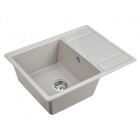 Мойка кварцевая FLUGEN 50-650, IT-GRANIT, PM216550-GR, серый, 650х500 мм, Paulmark Мойка кварцевая FLUGEN 50-650, IT-GRANIT, PM216550-GR, серый, 650х500 мм, Paulmark