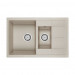 Мойка кварцевая FLUGEN 60/1,5, IT-GRANIT, PM237850-BE, бежевый, 775х495 мм, Paulmark