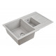 Мойка кварцевая FLUGEN 60/1,5, IT-GRANIT, PM237850-GR, серый, 775х495 мм, Paulmark Мойка кварцевая FLUGEN 60/1,5, IT-GRANIT, PM237850-GR, серый, 775х495 мм, Paulmark