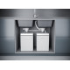Мойка кварцевая FLUGEN 60/1,5, IT-GRANIT, PM237850-GRM, серый металлик, 775х495 мм, Paulmark