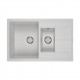 Мойка кварцевая FLUGEN 60/1,5, IT-GRANIT, PM237850-WH, белый, 775х495 мм, Paulmark