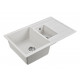 Мойка кварцевая FLUGEN 60/1,5, IT-GRANIT, PM237850-WH, белый, 775х495 мм, Paulmark