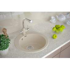 Мойка кварцевая GELEGEN 50, IT-GRANIT, PM404800-BE, бежевый, D475 мм, Paulmark