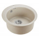 Мойка кварцевая GELEGEN 50, IT-GRANIT, PM404800-BE, бежевый, D475 мм, Paulmark Мойка кварцевая GELEGEN 50, IT-GRANIT, PM404800-BE, бежевый, D475 мм, Paulmark