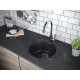 Мойка кварцевая GELEGEN 50, IT-GRANIT, PM404800-BL, черный, D475 мм, Paulmark Мойка кварцевая GELEGEN 50, IT-GRANIT, PM404800-BL, черный, D475 мм, Paulmark