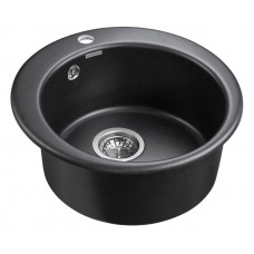 Мойка кварцевая GELEGEN 50, IT-GRANIT, PM404800-BL, черный, D475 мм, Paulmark