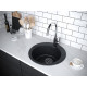 Мойка кварцевая GELEGEN 50, IT-GRANIT, PM404800-BLM, черный металлик, D475 мм, Paulmark Мойка кварцевая GELEGEN 50, IT-GRANIT, PM404800-BLM, черный металлик, D475 мм, Paulmark