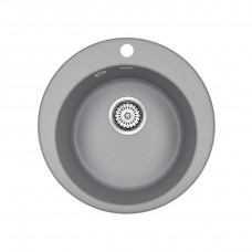 Мойка кварцевая GELEGEN 50, IT-GRANIT, PM404800-GRM, серый металлик, D475 мм, Paulmark