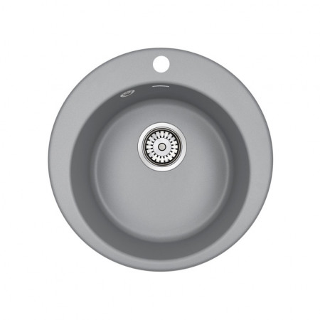 Мойка кварцевая GELEGEN 50, IT-GRANIT, PM404800-GRM, серый металлик, D475 мм, Paulmark Мойка кварцевая GELEGEN 50, IT-GRANIT, PM404800-GRM, серый металлик, D475 мм, Paulmark