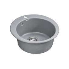Мойка кварцевая GELEGEN 50, IT-GRANIT, PM404800-GRM, серый металлик, D475 мм, Paulmark