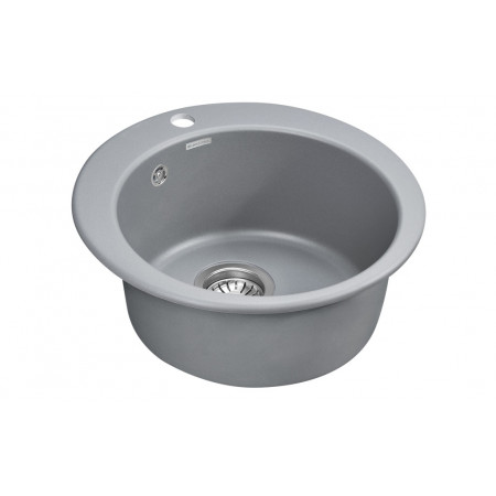 Мойка кварцевая GELEGEN 50, IT-GRANIT, PM404800-GRM, серый металлик, D475 мм, Paulmark Мойка кварцевая GELEGEN 50, IT-GRANIT, PM404800-GRM, серый металлик, D475 мм, Paulmark