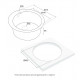 Мойка кварцевая GELEGEN 50, IT-GRANIT, PM404800-GRM, серый металлик, D475 мм, Paulmark Мойка кварцевая GELEGEN 50, IT-GRANIT, PM404800-GRM, серый металлик, D475 мм, Paulmark