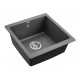 Мойка кварцевая GERA 50, IT-GRANIT, PM104546-DG, графит, 445х460, подст. мон. Paulmark Мойка кварцевая GERA 50, IT-GRANIT, PM104546-DG, графит, 445х460, подст. мон. Paulmark