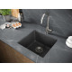 Мойка кварцевая GERA 50, IT-GRANIT, PM104546-DG, графит, 445х460, подст. мон. Paulmark Мойка кварцевая GERA 50, IT-GRANIT, PM104546-DG, графит, 445х460, подст. мон. Paulmark