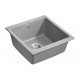 Мойка кварцевая GERA 50, IT-GRANIT, PM104546-GRM, серый металлик, 445х460, подст. мон. Paulmark Мойка кварцевая GERA 50, IT-GRANIT, PM104546-GRM, серый металлик, 445х460, подст. мон. Paulmark