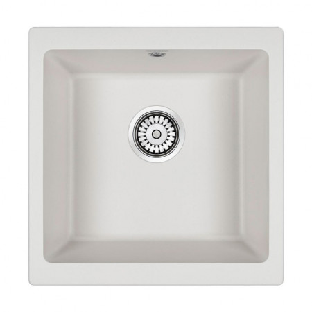 Мойка кварцевая GERA 50, IT-GRANIT, PM104546-WH, белый, 445х460, подст. мон. Paulmark Мойка кварцевая GERA 50, IT-GRANIT, PM104546-WH, белый, 445х460, подст. мон. Paulmark