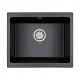 Мойка кварцевая GERA 60, IT-GRANIT, PM205546-BL, черный, 555х460, подст. мон. Paulmark Мойка кварцевая GERA 60, IT-GRANIT, PM205546-BL, черный, 555х460, подст. мон. Paulmark