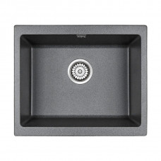 Мойка кварцевая GERA 60, IT-GRANIT, PM205546-DG, графит, 555х460, подст. мон. Paulmark