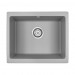 Мойка кварцевая GERA 60, IT-GRANIT, PM205546-GRM, серый металлик, 555х460, подст. мон. Paulmark
