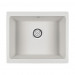 Мойка кварцевая GERA 60, IT-GRANIT, PM205546-WH, белый, 555х460, подст. мон. Paulmark