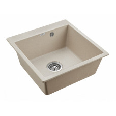 Мойка кварцевая KANTE 50, IT-GRANIT, PM105152-BE, бежевый, 510х520, Paulmark