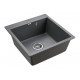 Мойка кварцевая KANTE 50, IT-GRANIT, PM105152-DG, графит, 510х520, Paulmark Мойка кварцевая KANTE 50, IT-GRANIT, PM105152-DG, графит, 510х520, Paulmark