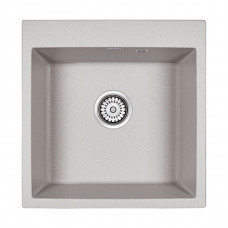 Мойка кварцевая KANTE 50, IT-GRANIT, PM105152-GR , серый, 510х520, Paulmark