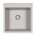 Мойка кварцевая KANTE 50, IT-GRANIT, PM105152-GR , серый, 510х520, Paulmark