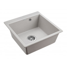 Мойка кварцевая KANTE 50, IT-GRANIT, PM105152-GR , серый, 510х520, Paulmark
