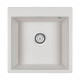 Мойка кварцевая KANTE 50, IT-GRANIT, PM105152-WH , белый, 510х520, Paulmark Мойка кварцевая KANTE 50, IT-GRANIT, PM105152-WH , белый, 510х520, Paulmark