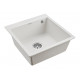Мойка кварцевая KANTE 50, IT-GRANIT, PM105152-WH , белый, 510х520, Paulmark Мойка кварцевая KANTE 50, IT-GRANIT, PM105152-WH , белый, 510х520, Paulmark