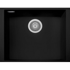 RIVELATO Мойка STRIA 5649 1-чаш 560*435 Nero profondo арт.SR-5649 Nero profondo