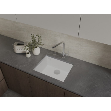 RIVELATO Мойка STRIA 5649 1-чаш 560*435 Bianco latte арт.SR-5649 Bianco latte RIVELATO Мойка STRIA 5649 1-чаш 560*435 Bianco latte арт.SR-5649 Bianco latte