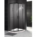 Душевой уголок BelBagno UNO-195-P-2-90-C-NERO