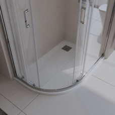 Поддон из искусственного мрамора правосторонний Belbagno TRAY-MR-UNO-RH-120/90-550-35-W-R-CR