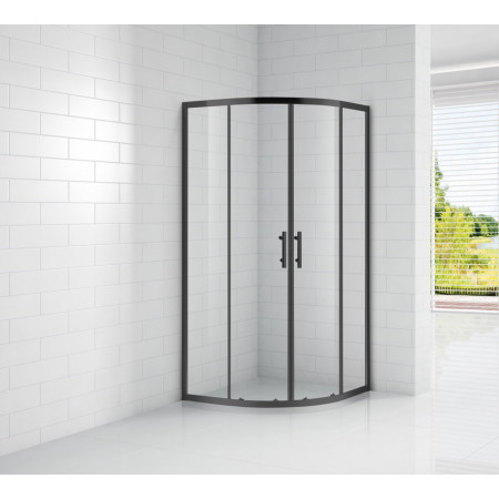Душевой уголок Cezares ECO-O-R-2-90-C-NERO