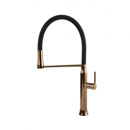 Смеситель для кухни с магнитным держателем и гибким изливом KITCHEN MAGNET 386801MACU медь Смеситель для кухни с магнитным держателем и гибким изливом KITCHEN MAGNET 386801MACU медь