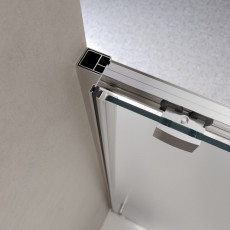 Дверь в проём BelBagno LUCE-BF-1-120-P-Cr