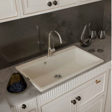 RIVELATO Мойка AXEL 90 1-чаша 870*520мм beige scuro арт.Х-90 beige scuro