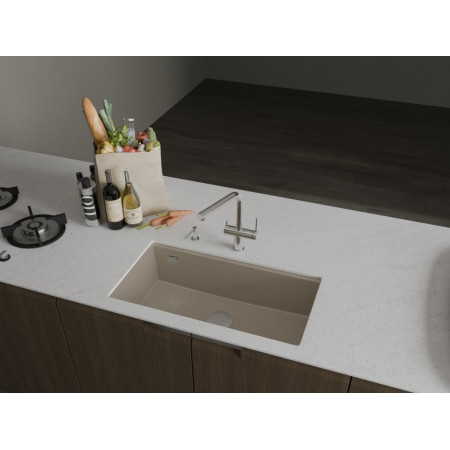 RIVELATO Мойка STRIA 8679 1-чаш 860*460 Sabbia арт.SR-8679 Sabbia
