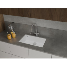 RIVELATO Мойка STRIA 7669 1-чаш 760*435 Bianco latte арт.SR-7669 Bianco latte