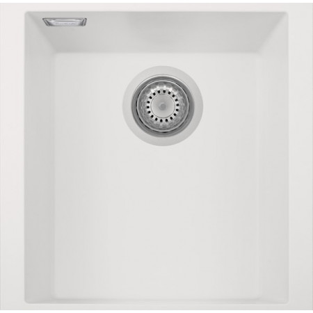 RIVELATO Мойка STRIA 4134 1-чаш 410*435 Bianco latte арт.SR-4134 Bianco latte