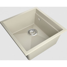 RIVELATO Мойка LINO 454-L 1-чаш 450*440 beige scuro арт.LN-454-L beige scuro