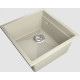 RIVELATO Мойка LINO 454-L 1-чаш 450*440 beige scuro арт.LN-454-L beige scuro RIVELATO Мойка LINO 454-L 1-чаш 450*440 beige scuro арт.LN-454-L beige scuro