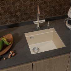 RIVELATO Мойка LINO 454-L 1-чаш 450*440 beige scuro арт.LN-454-L beige scuro