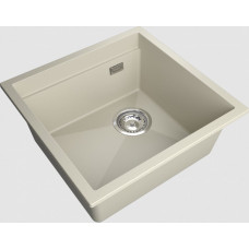 RIVELATO Мойка LINO 454-R 1-чаш 450*440 beige scuro арт.LN-454-R beige scuro
