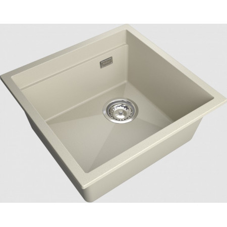 RIVELATO Мойка LINO 454-R 1-чаш 450*440 beige scuro арт.LN-454-R beige scuro