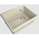RIVELATO Мойка LINO 554-R 1-чаш 550*440 beige scuro арт.LN-554-R beige scuro