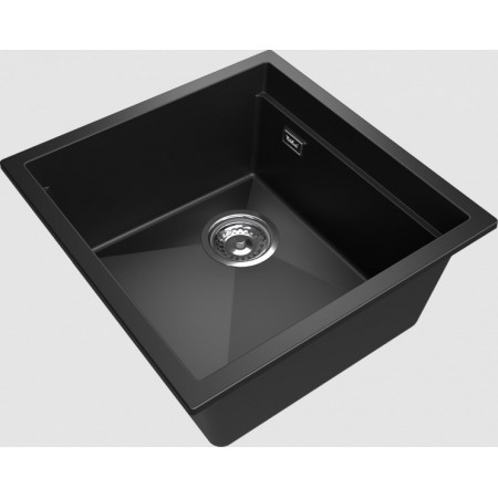 RIVELATO Мойка LINO 454-L 1-чаш 450*440 antracite арт.LN-454-L antracite
