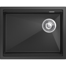RIVELATO Мойка LINO 554-R 1-чаш 550*440 antracite арт.LN-554-R antracite